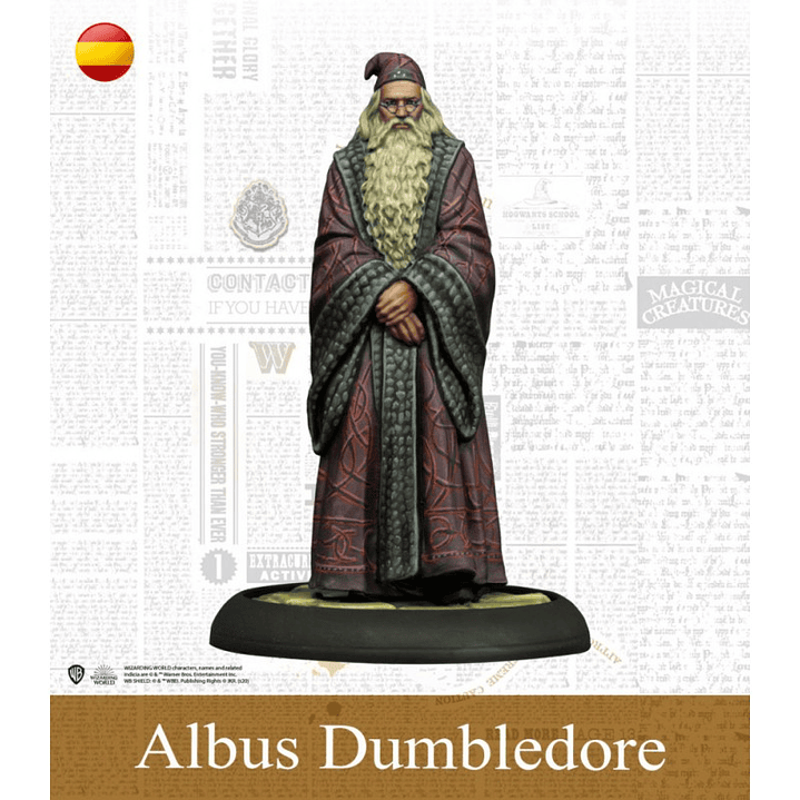 Preventa - Harry Potter Miniatures Adventure Game - Dumbledore & Flitwick - Español 1