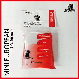 Fundas Stronghold – Mini European 44 x 68 mm