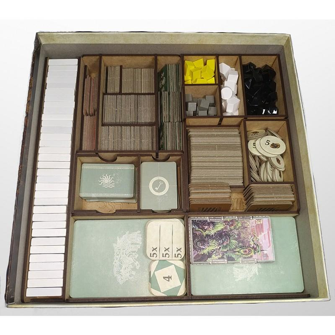 Preventa - INSERTO COMPATIBLE CON TEOTIHUACAN (BASE + 3 EXPANSIONES) (DESARMADO) 2