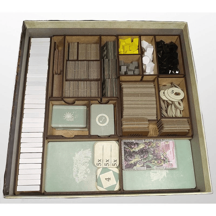 Preventa - INSERTO COMPATIBLE CON TEOTIHUACAN (BASE + 3 EXPANSIONES) (DESARMADO) 2