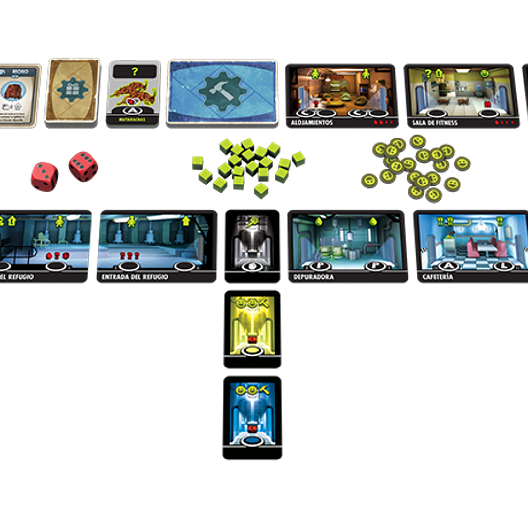  Fallout Shelter: El juego de Tablero - Español 4