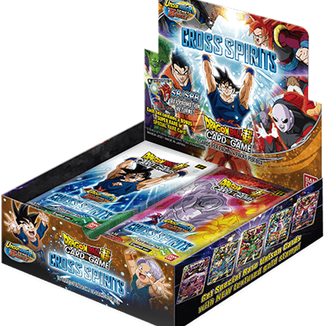 DRAGON BALL SUPER - CROSS SPIRITS BOOSTER BOX 1
