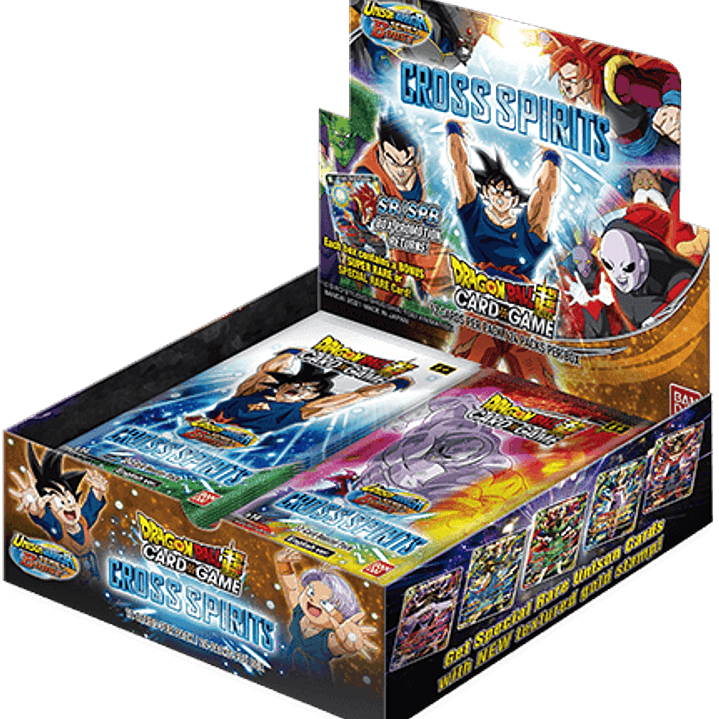 DRAGON BALL SUPER - CROSS SPIRITS BOOSTER BOX 1