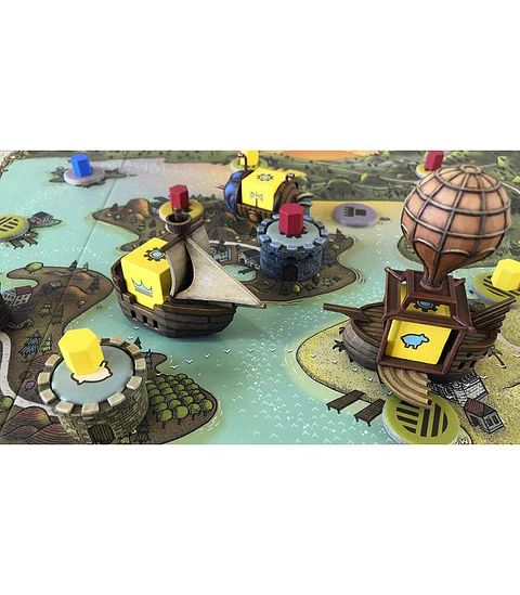 Feudum: Rudders & Ramparts Kickstarter Edition - Español