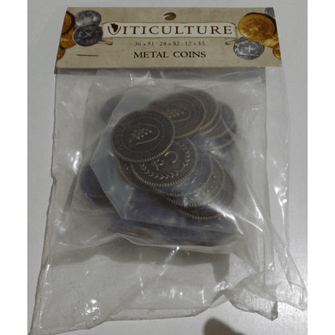 Preventa - Viticulture - Monedas Metalicas