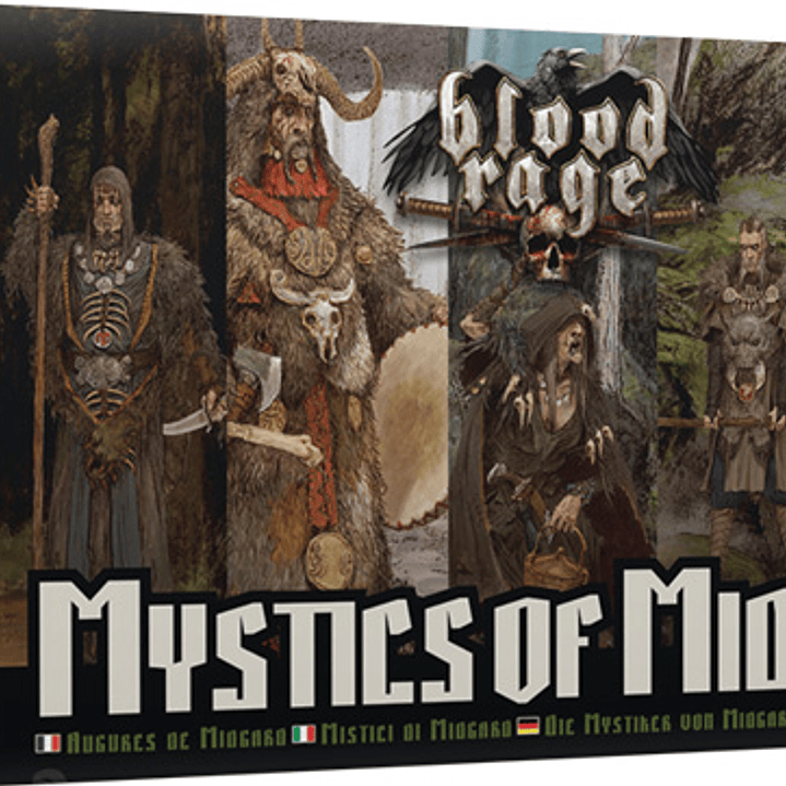 Blood Rage - Expansión Misticos de Midgard - Español 1
