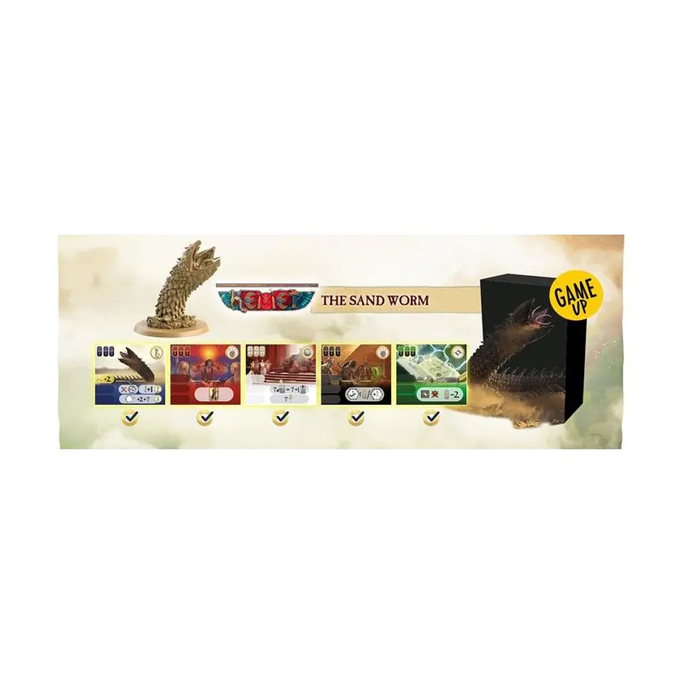 Preventa - Sand Worm - Kemet: Blood and Sand - Inglés 2