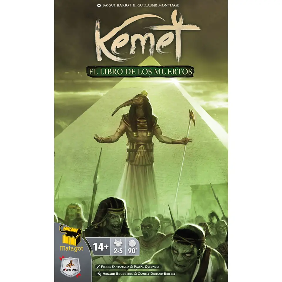 El Libro de los Muertos - Kemet: Sangre y Arena - Español 1