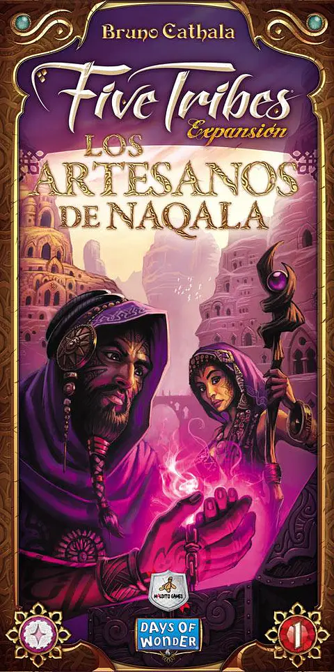 Preventa - FIVE TRIBES - Expansión LOS ARTESANOS DE NAQALA - Español