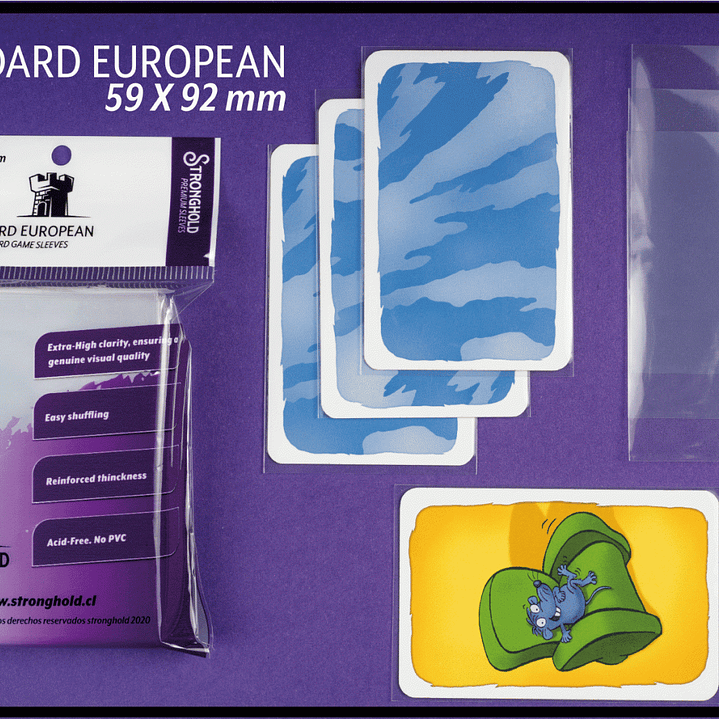 Fundas Stronghold – Standard European 59 x 92 mm 1