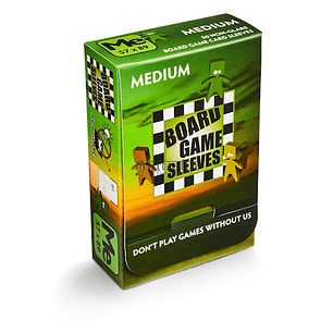 Board Game Sleeves NonGlare - Protectores Medium 57x89 mm