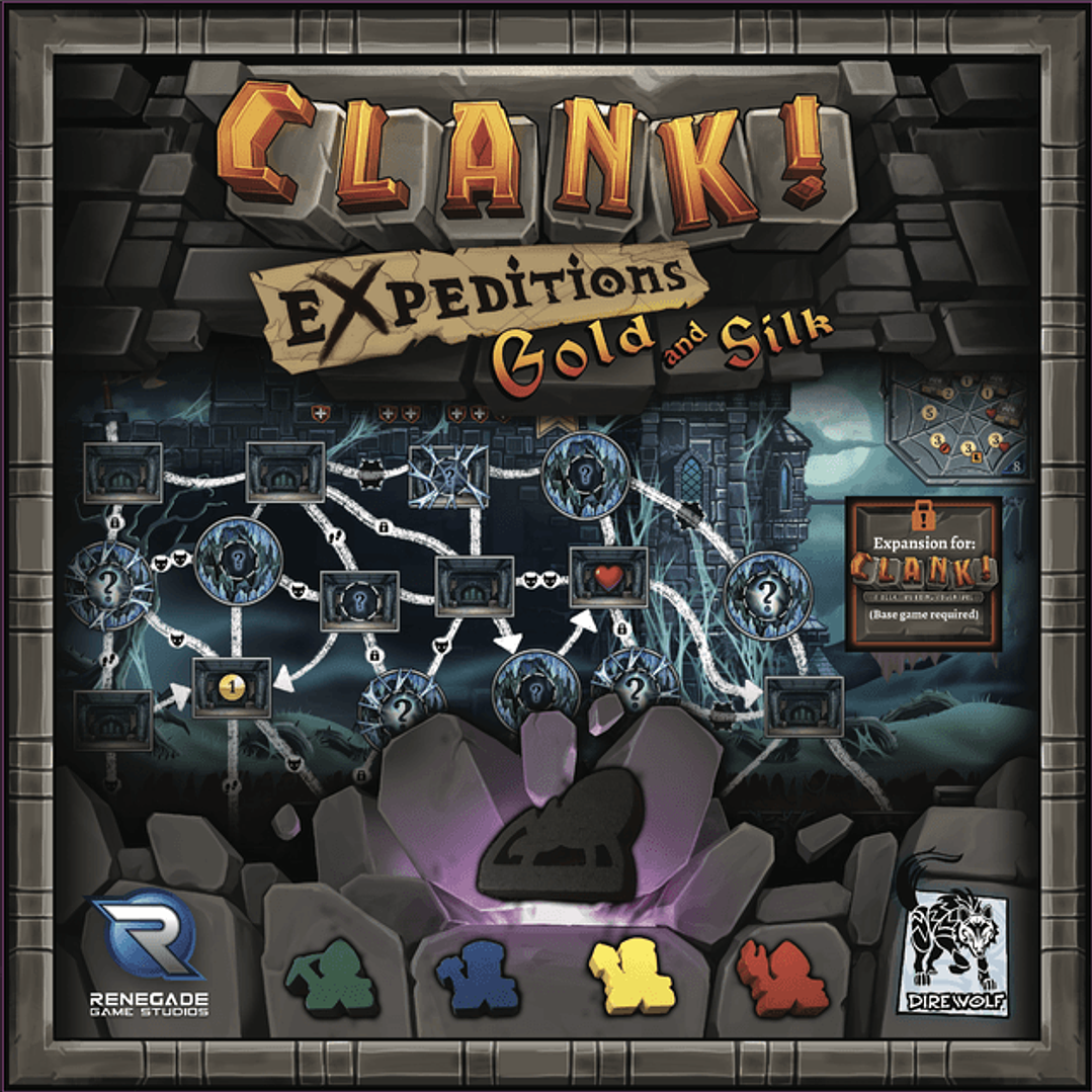 Clank! Expeditions: Gold And Silk - Ingles 1