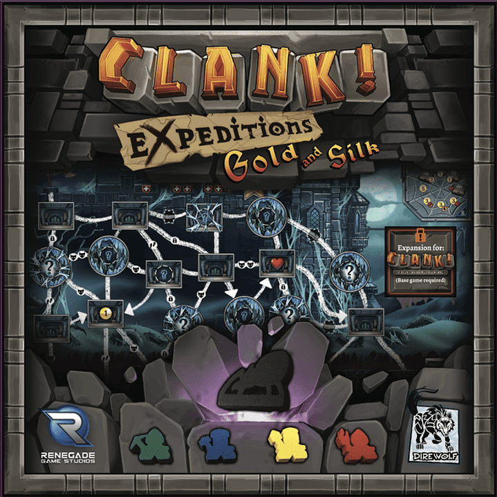 Clank! Expeditions: Gold And Silk - Ingles 1