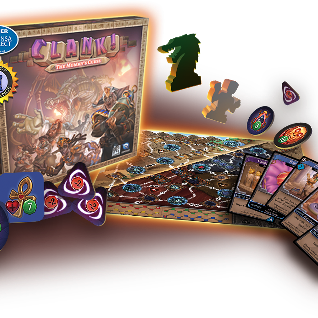 Clank! The Mummy's Curse Plush Toy, Multicolor - Ingles 2