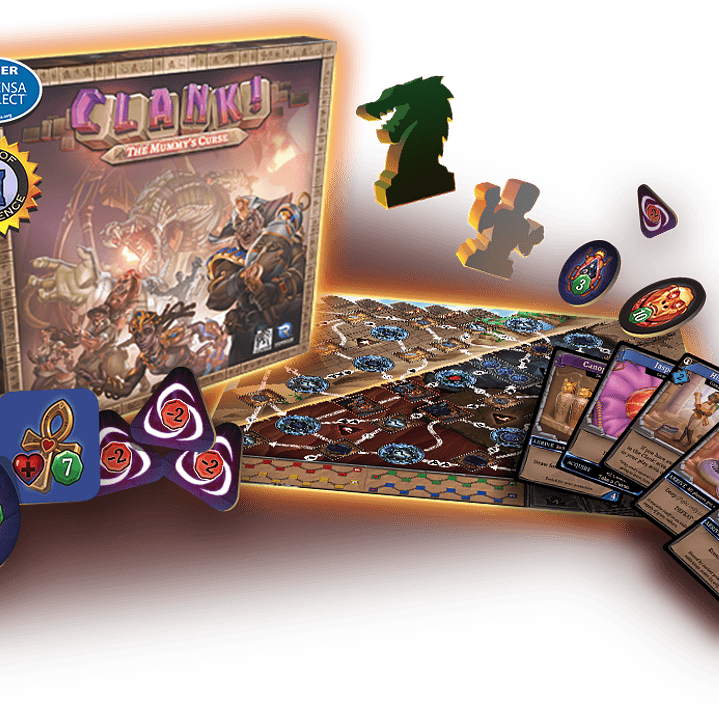 Clank! The Mummy's Curse Plush Toy, Multicolor - Ingles 2