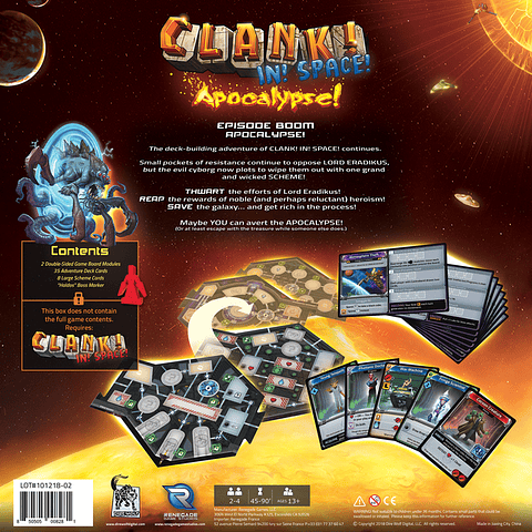 Clank! In! Space! Apocalypse! - Ingles