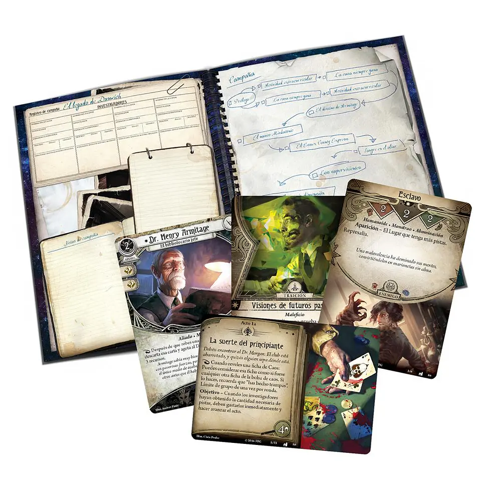 Arkham Horror LCG: El legado de Dunwich Expansión de campaña - Español 2