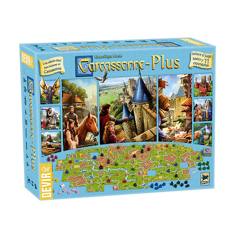 Carcassonne Plus 2017 - Español