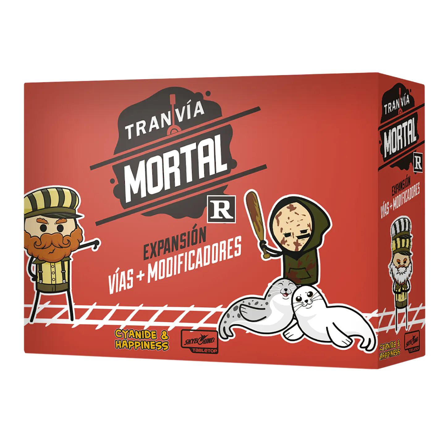 Tranvía Mortal Expansión Vías + Modificadores - Español 1