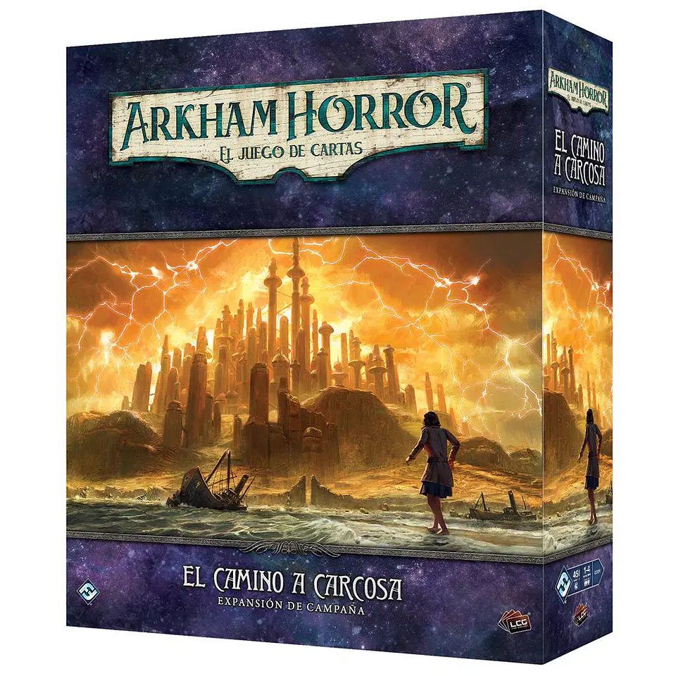 Arkham Horror LCG: El camino a Carcosa exp. Campaña - Español 1
