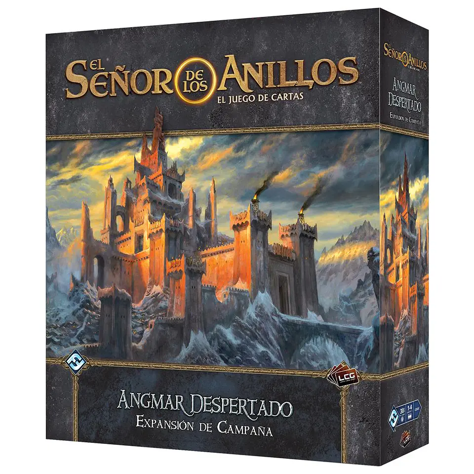 El Señor de los Anillos LCG Angmar despertado Expansión de Campaña - Español 1