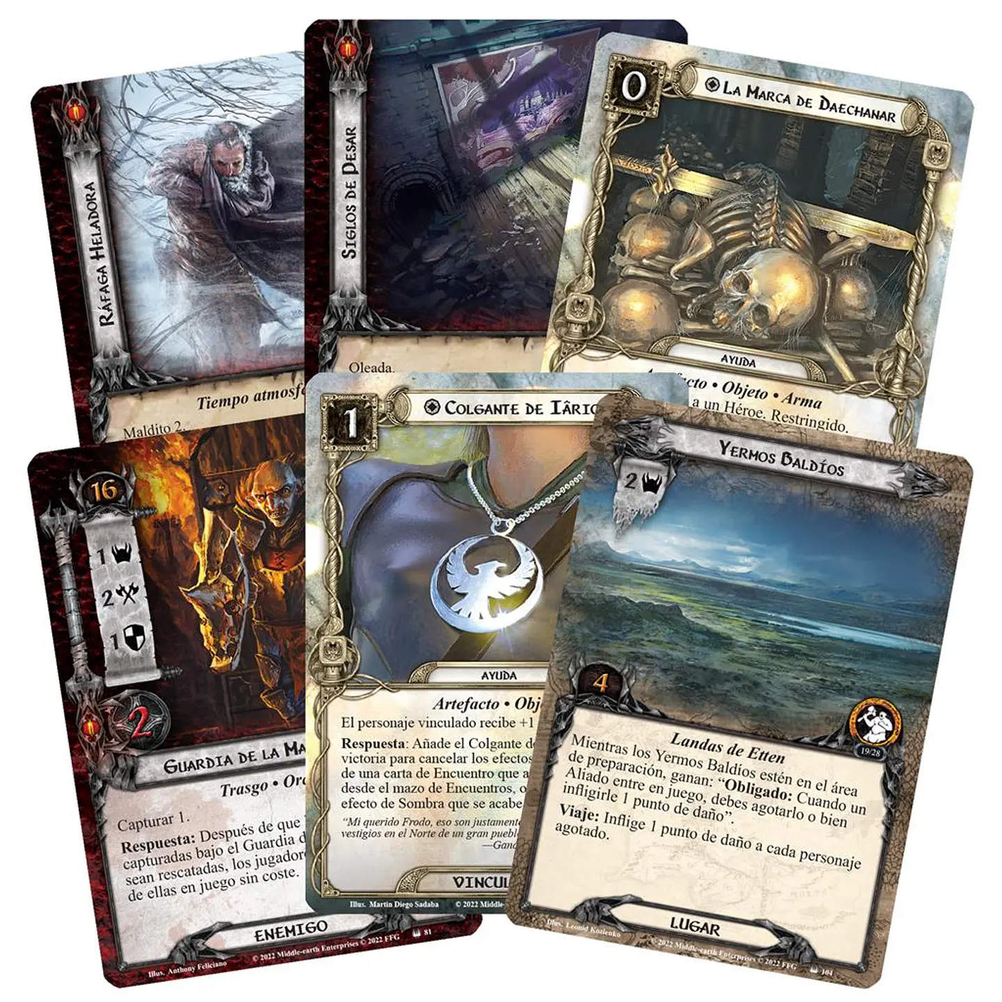 El Señor de los Anillos LCG Angmar despertado Expansión de Campaña - Español 2