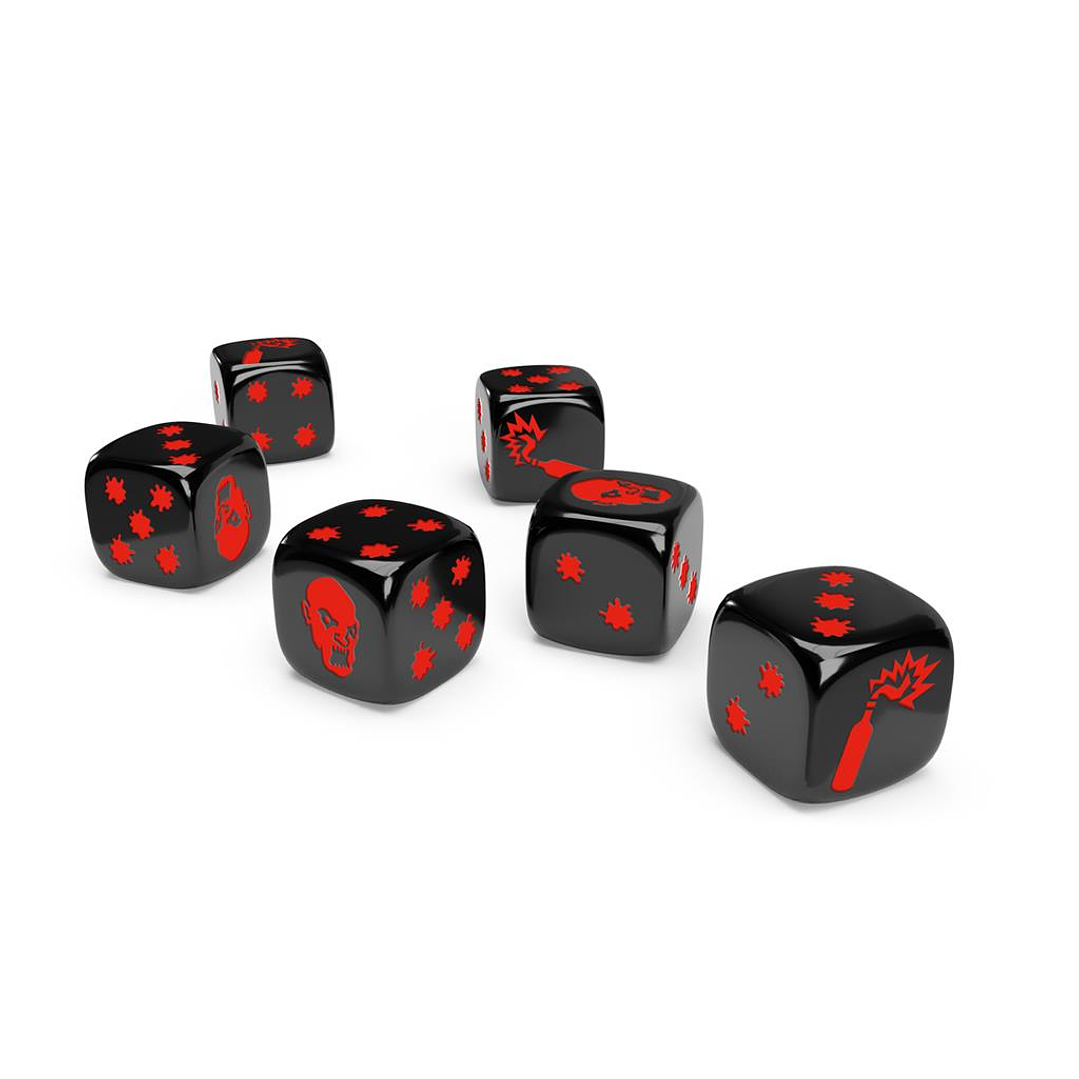 Zombicide Segunda Edición Special Black & White Dice - Español 3