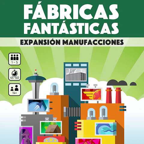 FÁBRICAS FANTÁSTICAS - Expansión MANUFACCIONES + PROMOS - Español
