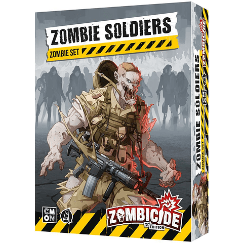 Preventa - Zombicide Segunda Edición Zombie Soldiers Set - Español