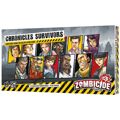 Zombicide Segunda Edición Chronicles Survivor Set - Español