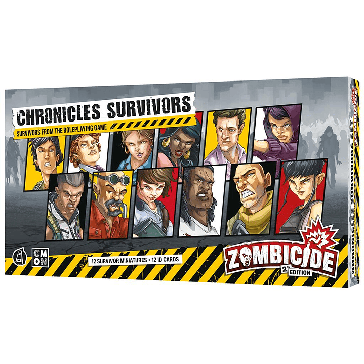 Zombicide Segunda Edición Chronicles Survivor Set - Español 1