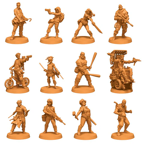 Zombicide Segunda Edición Chronicles Survivor Set - Español
