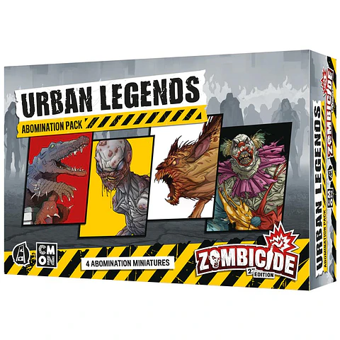 Zombicide Segunda Edición Urban Legends - Español