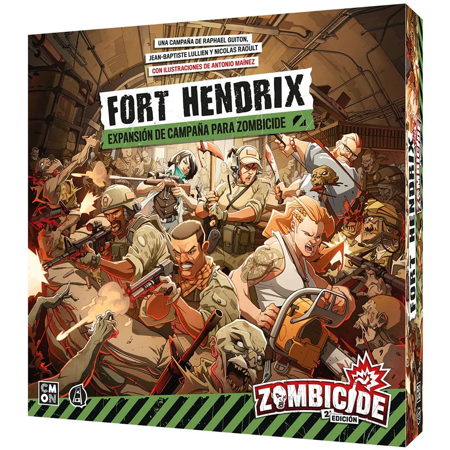 Zombicide Segunda Edición Fort Hendrix - Español 1