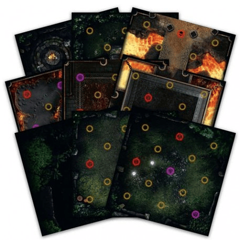 Preventa - Dark Souls: The Board Game - Darkroot Basin and Iron Keep Tile Set