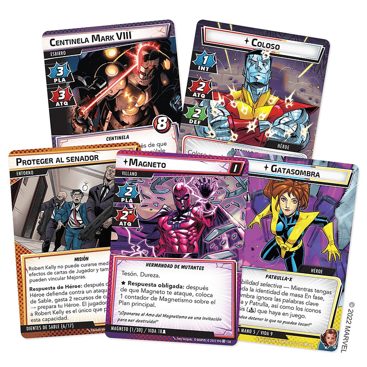 Marvel Champions - expansión Génesis Mutante - Español 2