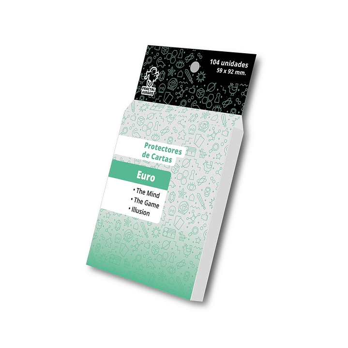 Protectores Fractal - Standard Euro 59x92mm 104 unidades 1