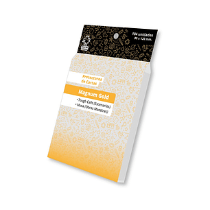 Protectores Fractal - Magnum Gold 80x120mm 104 unidades
