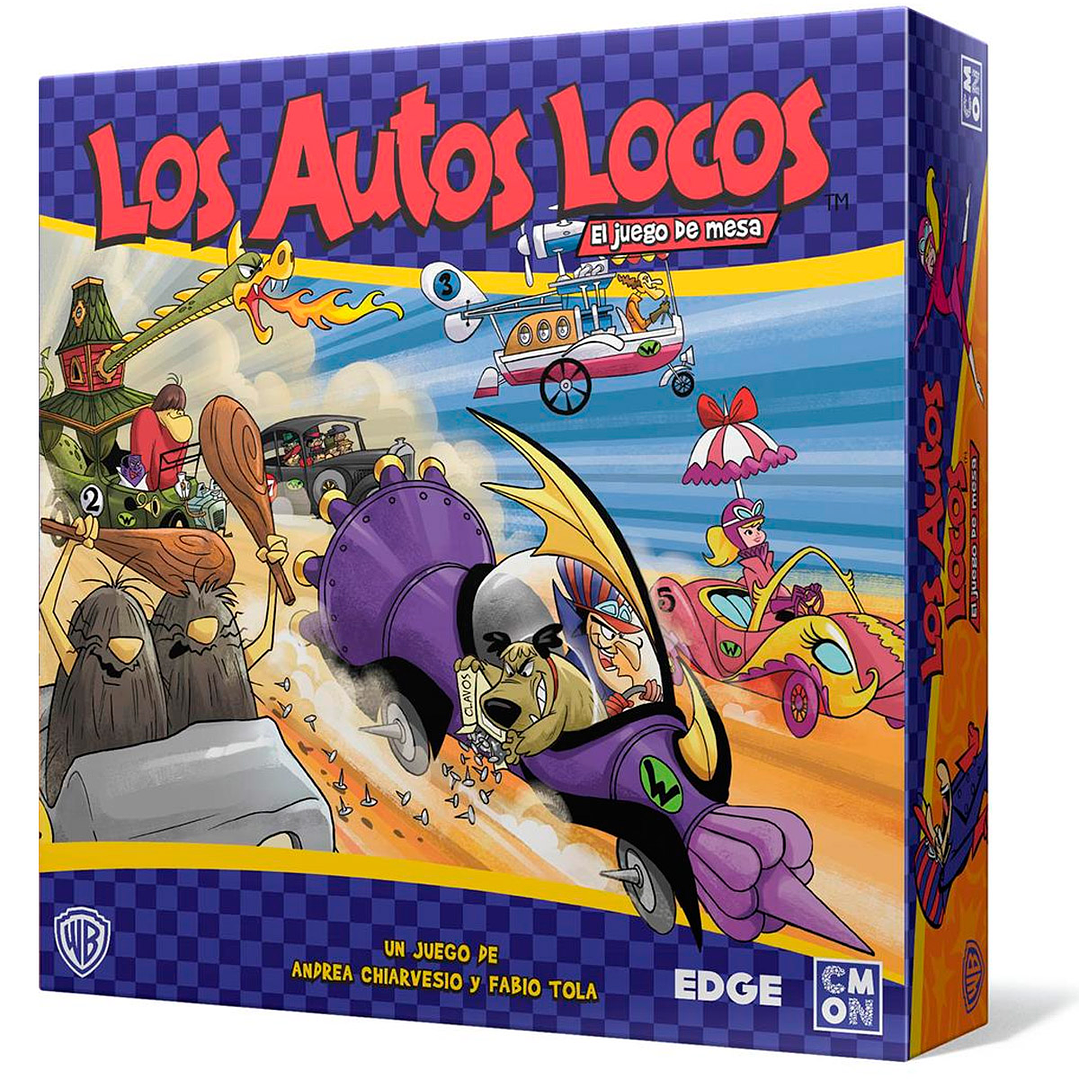 Los Autos Locos El juego de tablero - Español 1