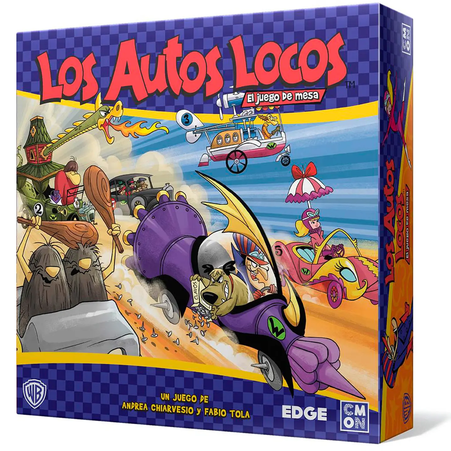 Los Autos Locos El juego de tablero - Español 1