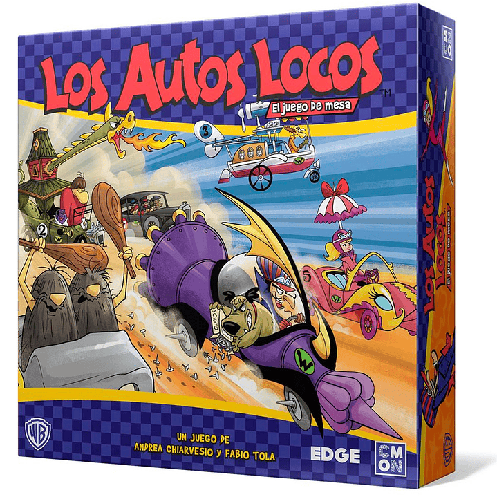 Los Autos Locos El juego de tablero - Español 1