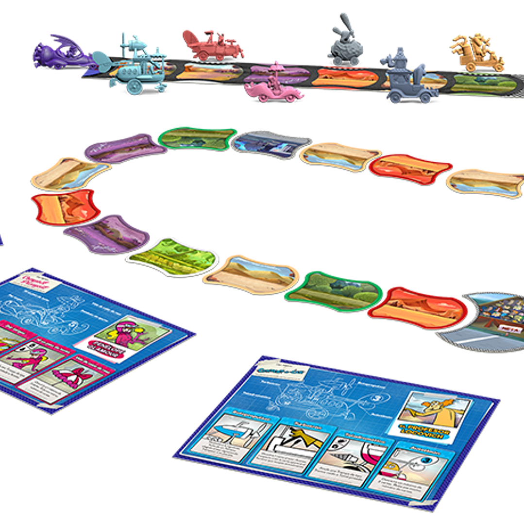 Los Autos Locos El juego de tablero - Español 3