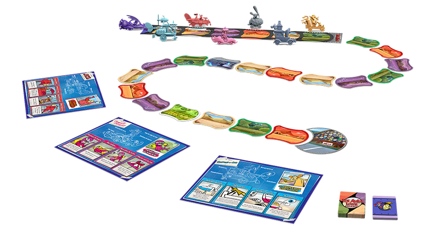 Los Autos Locos El juego de tablero - Español 3