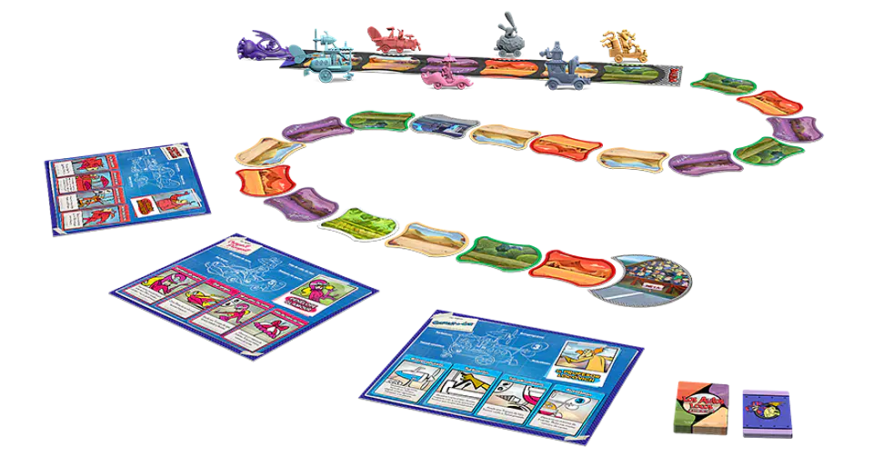 Los Autos Locos El juego de tablero - Español 3