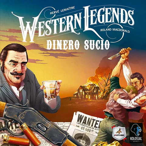 Preventa - WESTERN LEGENDS: DINERO SUCIO - Español