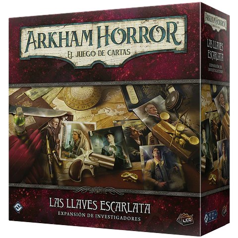 Arkham Horror LCG Las Llaves Escarlata exp. investigadores - Español