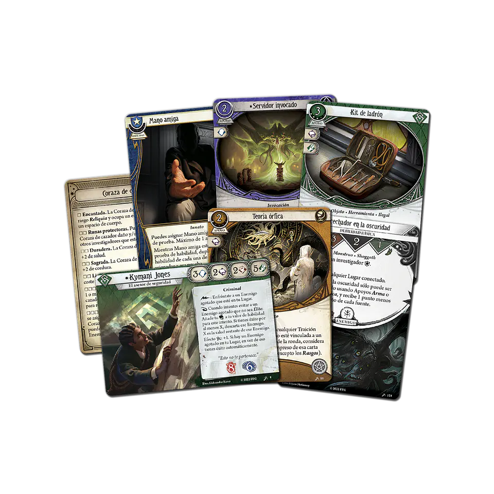 Arkham Horror LCG Las Llaves Escarlata exp. investigadores - Español 2