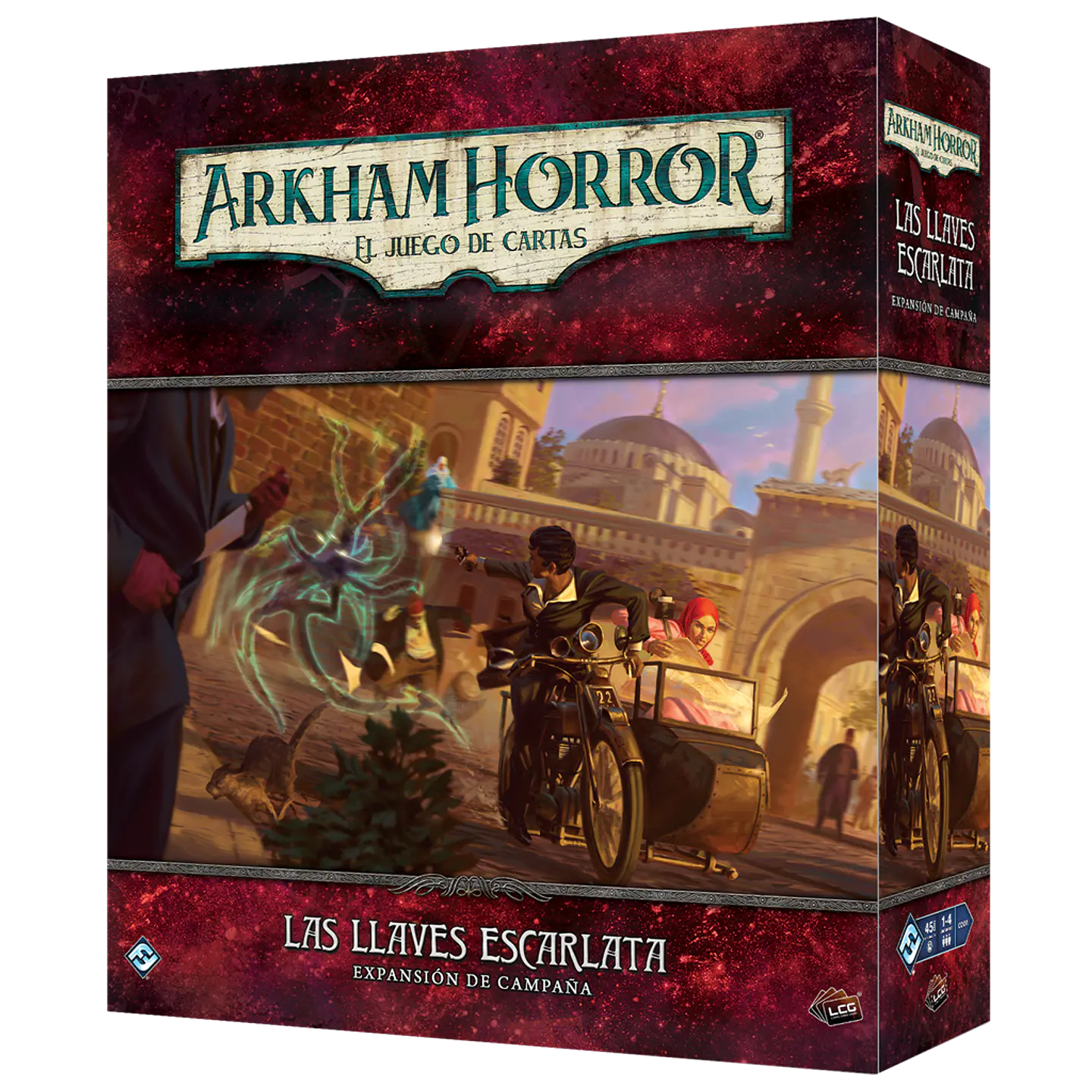Arkham Horror LCG Las Llaves Escarlata exp. de Campaña - Español 1