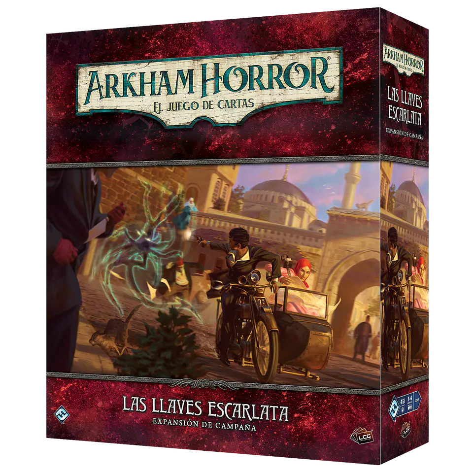 Arkham Horror LCG Las Llaves Escarlata exp. de Campaña - Español 1