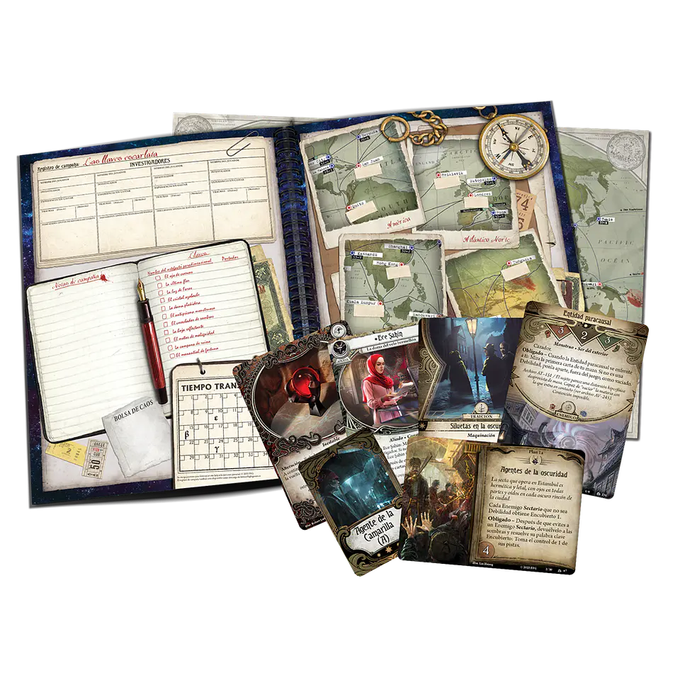Arkham Horror LCG Las Llaves Escarlata exp. de Campaña - Español 2